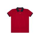 Polo Em Piquet Vermelho