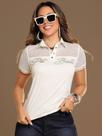 Polo Feminina Pitbull Lançamento Ref 87164 Polo Feminina Pitbull Lançamento Ref 87164
