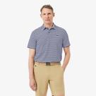 Polo Golf Modelagem reta Ultra Dry Listrada