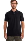 Polo Hangar 33 Malha Piquet Preto