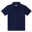 Polo Infantil Kyly meia malha100% algodão lisa