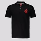 Polo Internacional Casual Preta