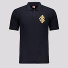 Polo Internacional Preta e Dourada