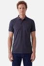 Polo Manga Curta Básica 4 Frisos Marinho Aramis Azul Marinho M
