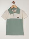 Polo Manga Curta Infantil Para Menino - VERDE