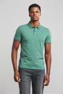 Polo Manga Curta Premium Malha Slim Fit - Verde Alamo