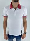 Polo Masculina Casual Acostamento Mc Branco