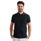 Polo Masculina Casual com Friso na Gola Rabbitohs