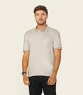 Polo Masculina Cotton Leve UV Diametro Bege