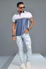 Polo masculina lançamento pit bull jeans ref 88745