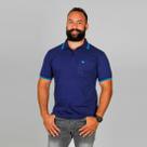 Polo Masculina Lisa Bolso