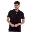 Polo Masculina Ox Horns Preta