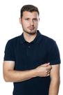 Polo Masculina Piquet Marinho - CO2
