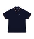 Polo Masculina Plus Size Malha Strong Diametro Azul - Rovitex Plus Size