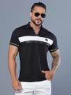 Polo Masculina Sofisticada PitBull Jeans 89038 COR:PRETOTAMANHO:G