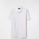 Polo Oficina Reserva Algodao Piquet Branca