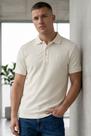 Polo Piquet Favo Premium Polo Wear Off White Polo Piquet Favo Premium Polo Wear Off White