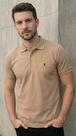 Polo Piquet Lisa Com Botão Polo Wear