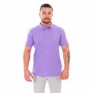 Polo Piquet Masculina Lilás Hosten