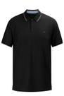 Polo Plus Size Hangar 33 Piquet Preto