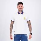 Polo Real Madrid Escudo Branca