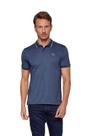 Polo Sallo Jeans Modal Azul