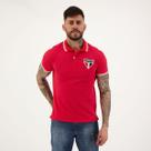 Polo São Paulo Stripe Vermelha Polo São Paulo Stripe Vermelha