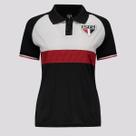 Polo São Paulo Triple Feminina Preta