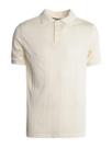 Polo Trabalhada Manga Curta Masculina BEGE Polo Trabalhada Manga Curta Masculina BEGE