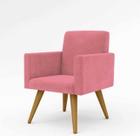 Polrona Decorativa Talita Cor Rosa