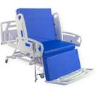 Poltrocama CAMA COM MOVIMENTO DE POLTRONA e movimentos de COSTAS PERNAS E LEITO com colchão Bipartido D33