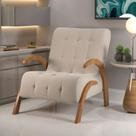 Poltrona 65cm Linho Bari Viero Móveis Poltrona 65cm Linho Bari Viero Móveis