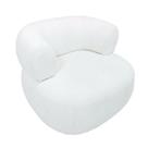 Poltrona Alto Padrão Branco Moderna Design
