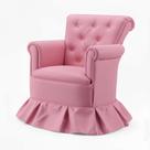 Poltrona Amamentação Aconchego Confortável Descanso Quarto Bebê Suede Cor:Suede Marrom