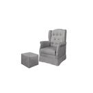 Poltrona Amamentação Balanço Letícia c/Puff Reto KR 0071 - Montanaris Decor Poltrona Amamentação Balanço Letícia c/Puff Reto KR 0071 - Montanaris Decor