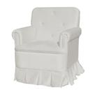 Poltrona Amamentação Laura Suede Bege - Belliv Decor