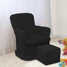 Poltrona Amamentação Quarto Fiorela com Puff Amo Estofados