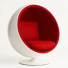 Poltrona Ball chair Vermelha