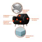 Poltrona Beegees Preta