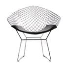 Poltrona Bertoia - Cromada
