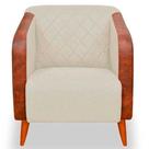 Poltrona Cadeira Decorativa Sala Estar Silmara Luxo Compose - Montanaris Decor
