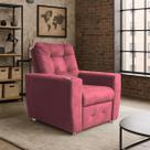 Poltrona Cadeira Do Papai E Mamãe Reclinável Retrátil Para Sala De Descanso Porta Copo Perola Poltrona Cadeira Do Papai E Mamãe Reclinável Retrátil Para Sala De Descanso Porta Copo Perola