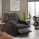 Poltrona Cadeira Dubai Papai Mamãe Encosto Reclinável E Retrátil Sala Estar Quarto Clínicas Estetica