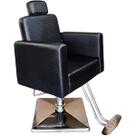 Poltrona Cadeira hidraúlica salão de beleza, barbearia, cabeleleira, salão de beleza encosto fixo.