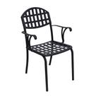 Poltrona Cadeira para Mesa de Jantar e Jardim Modelo Verão em Alumínio Poltrona Cadeira para Mesa de Jantar e Jardim Modelo Verão em Alumínio