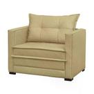 Poltrona Cama Londres Suede Marfim Dmonegatto Suede Marfim