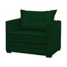 Poltrona Cama Londres Suede Verde D'monegatto Poltrona Cama Londres Suede Verde D'monegatto