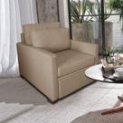 Poltrona Cama Meca_MA que se Transforma em Sofá Cama Solteiro Resistente e Confortável em Sarja Algodão 730