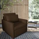 Poltrona Cama Meca_MA que se Transforma em Sofá Cama Solteiro Resistente e Confortável em Sarja Algodão 760