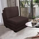 Poltrona Cama Reclinável Modelo Mova_MA que se Transforma em Sofá Cama Resistente e Confortável em Sued